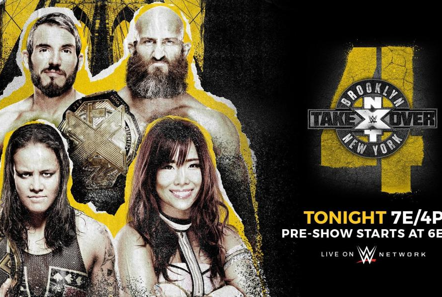 TheEWZine's tweet image. A reminder that #WWENXT brought it to Brooklyn a 4th  time with a MASSIVE card for #NXTTAkeover:Brooklyn.
Featuring @Iyo_SkyWWE vs @QoSBaszler and @JohnnyGargano vs @CiampaWWE !!!
#Smackdown #SmackdownBrooklyn