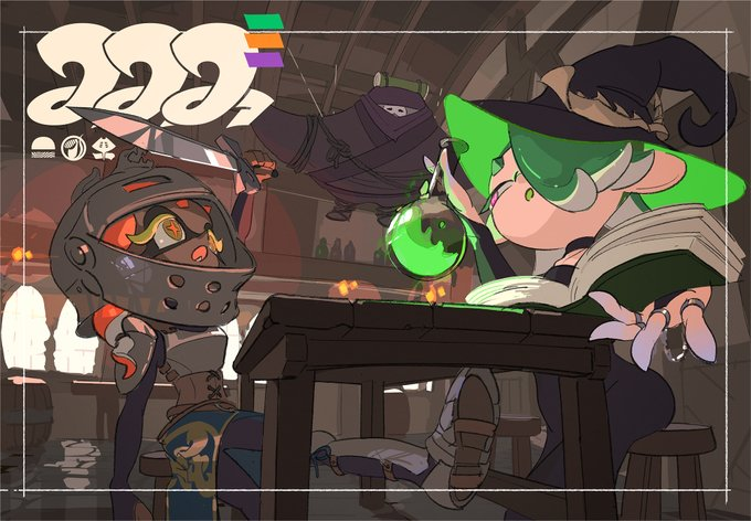 Rayan_BGT's tweet photo. ¡Ya empezó el Splatoween!
Con la temática ¿Qué serías en un mundo de fantasía? seas de los equipos mago, caballero y ninja. ¡Les deseamos suerte a todos los equipos!
#Splatoon #Splatoon3 #Splatfest #Splatoween https://t.co/SgSNR1KBlu