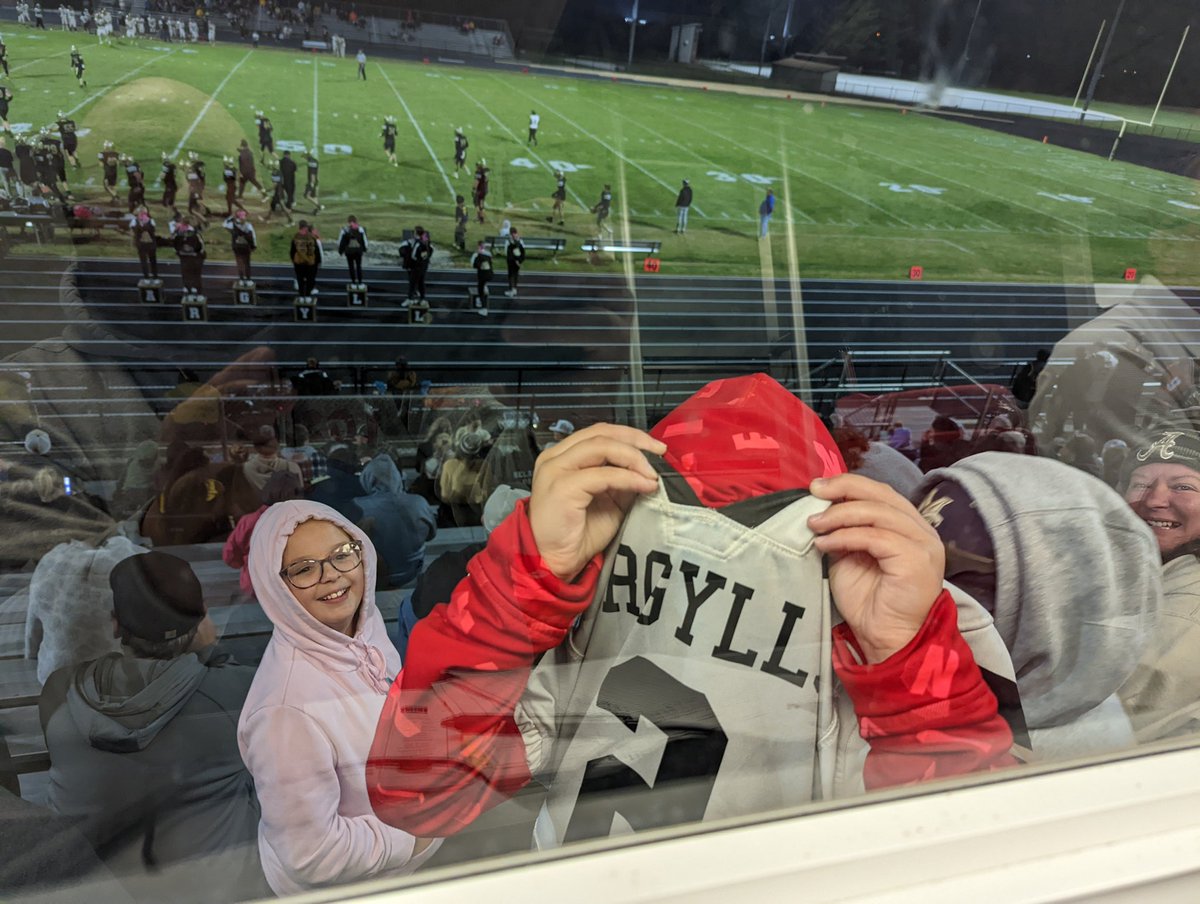 A young <a href="/XYeagy/">xavier.yeagy</a> fan enjoying the game tonight! <a href="/GeorgeBremer4/">George Bremer</a>
