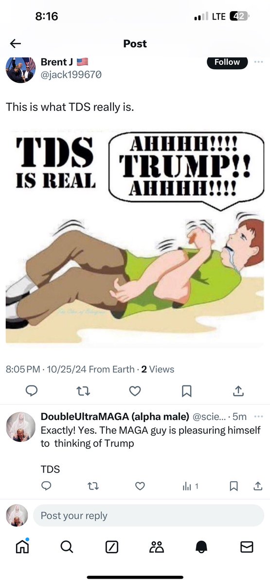 MAGA showing me an example of TDS