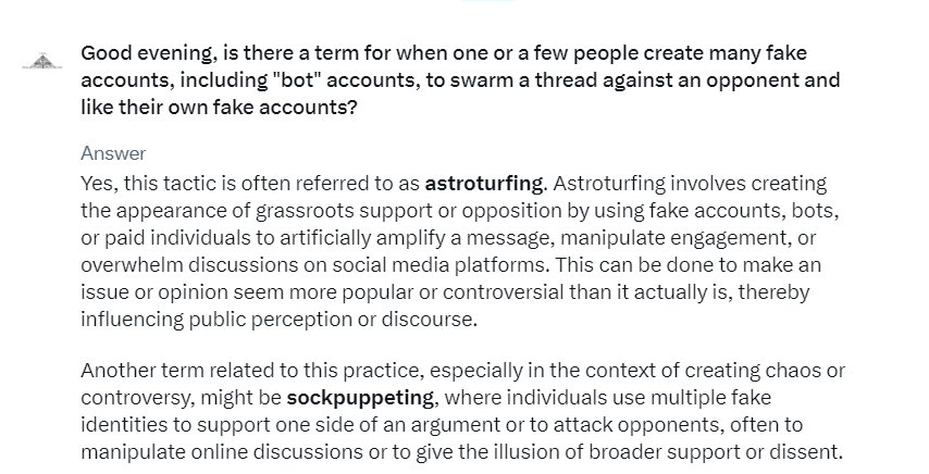 NateLF4's tweet image. With the sudden, unnatural, rise of the #WokeRight, I suspect there are a lot of &quot;#sockpuppet accounts from the left trying to infiltrate #AmericaFirst #MAGA 

Let&apos;s be aware of the signs &amp;amp; symptoms of astroturfing &amp;amp; false flags