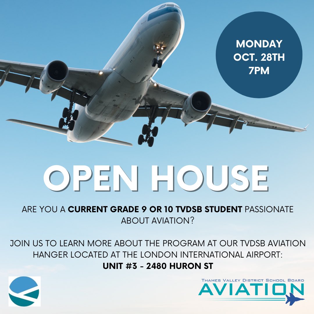 We’re hosting an open house on Monday night for any current grade 9 or 10 TVDSB student interested in joining the program in 2025/26! <a href="/TVDSB/">Thames Valley DSB</a> @shsm_tvdsb