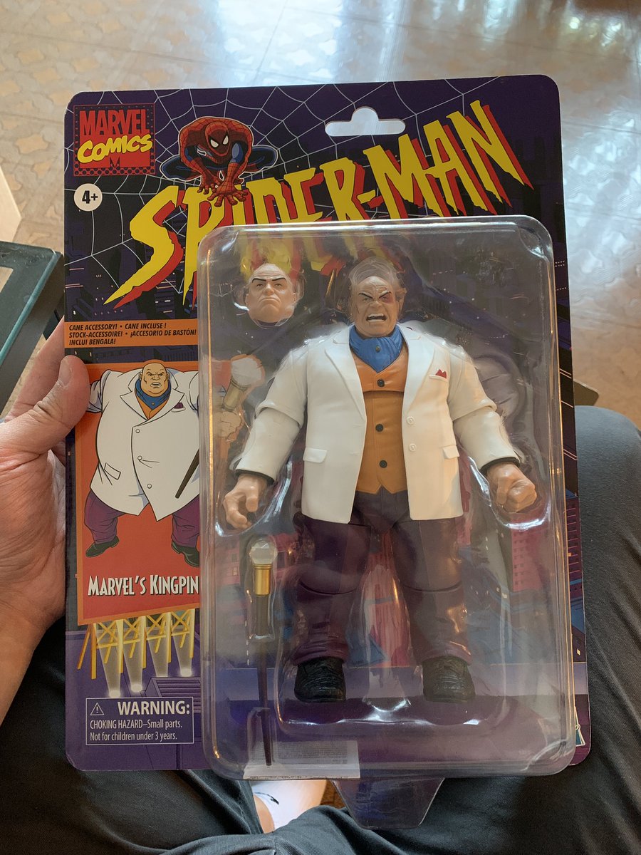 Thanks to the brother <a href="/TitoMonroy577/">Tito Monroy🥷</a> for the Kingpin! Didn’t know he’s this big. Appreciate it! #collectorhelpingcollector #chc