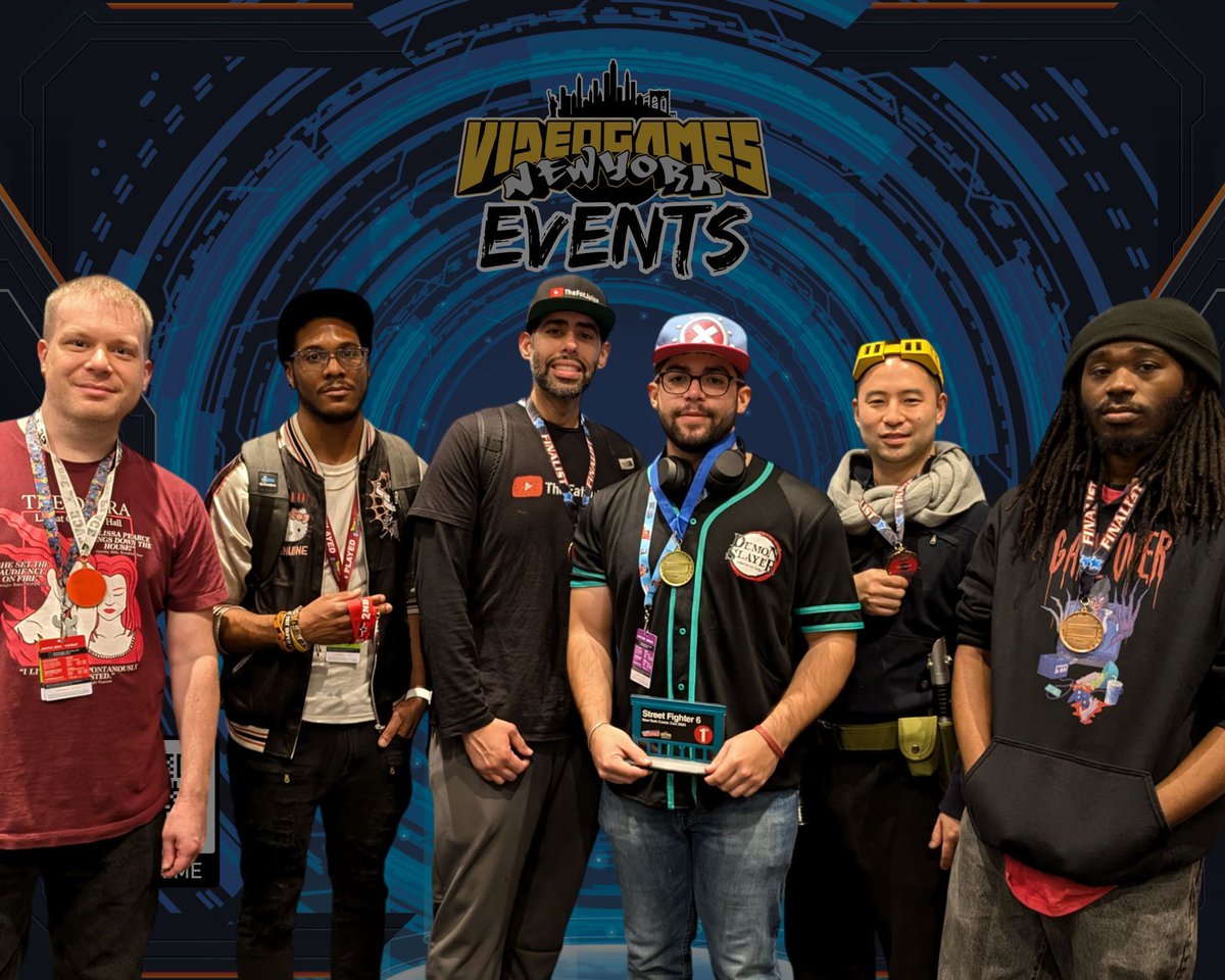 Our #NYCC Day 2 Tournament featured the new generation of Street Fighter being played by rookies and veterans alike. Many came to prove their prowess  but only one stood on top and that was <a href="/neural_arch/">Tommy Ramirez</a>! Commentary by <a href="/enderprize/">Enderprize 🥁🚀🕹</a>

#NYCC #NYCFGC #FGC #StreetFighter6 #VGNYevents