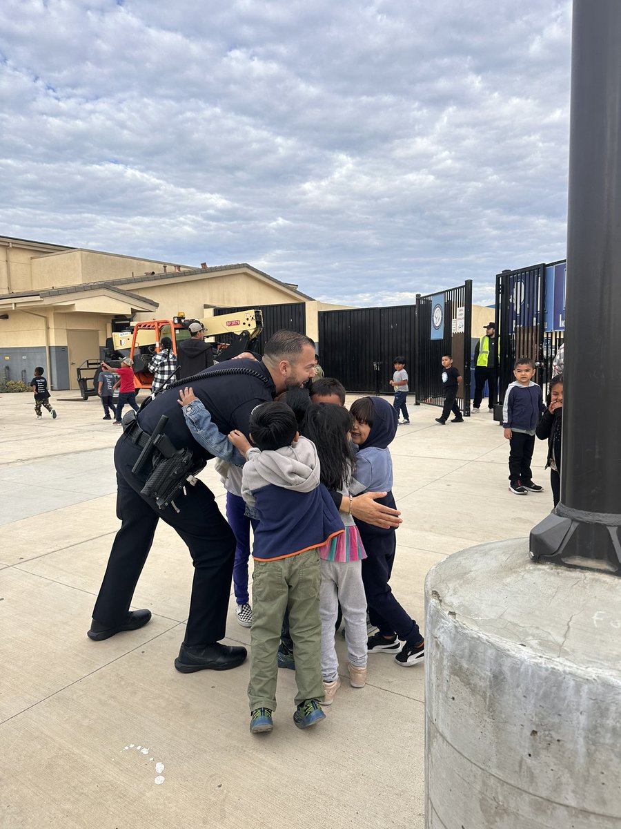 Officers visited Arroyo Seco Academy for College &amp; Career Day! Inspiring students about law enforcement &amp; showcasing our Patrol Tesla!  #GreenfieldPolice #CareerDay #ArroyoSecoAcademy