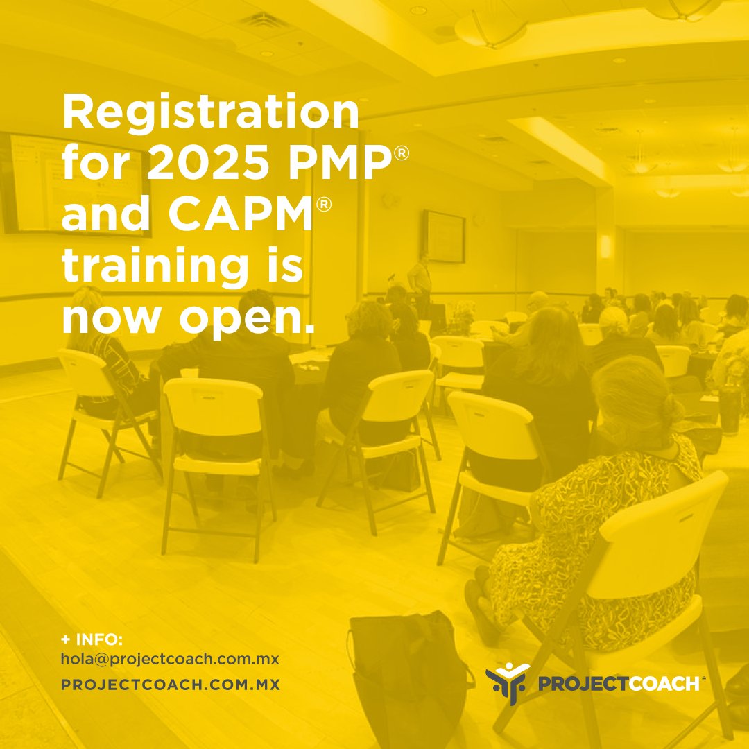 PROJECTCOACHMX's tweet photo. Projectcoach attended the 2024 FWPMI Professional Development Conference. We are partnering the chapter to increase PMP® and CAPM® Certified professionals.

Registration for 2025 PMP® and CAPM® training is now open.

+ INFO:
hola@projectcoach.com.mx

#2024FWPMI #ProjectcoachMx https://t.co/8iu8ElM1yT