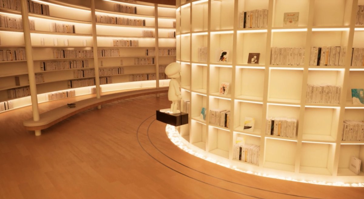 WonderLibrary_'s tweet image. Forget ladders, our library has zero-gravity stairs! ๐ธ Ever floated your way through a place like this before? Get ready to explore the unknownโWonder Library is full of surprises!โ
#WonderLibrary #GameDevLog #FloatingIntoTheFuture #CozyGaming