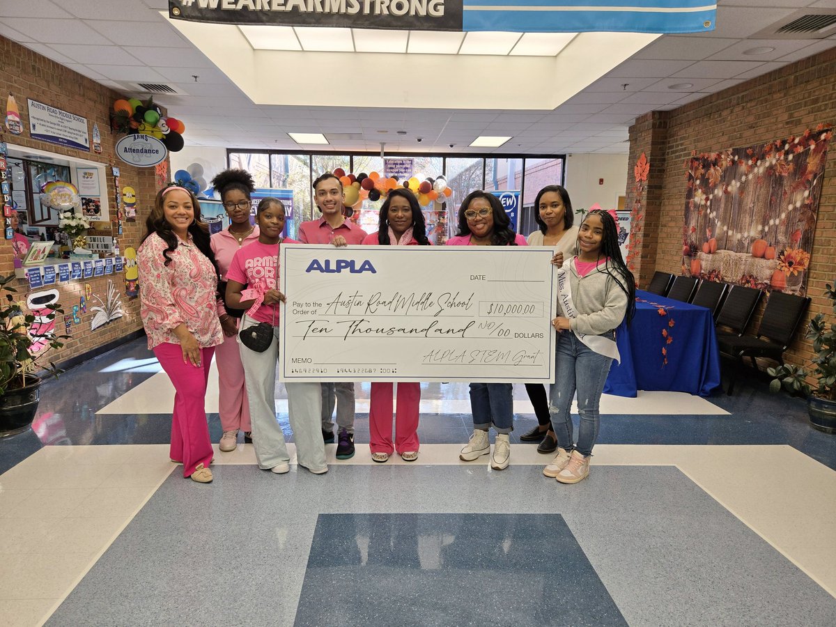Ashlee Addison-Wrighton (@aoaddison_) on Twitter photo 🎉 Today we <a href="/ArmsJags/">ARMSJaguars_HCS</a> were awarded the Alpla STEM Grant! that will give our scholars valuable access to STEM resources, empowering them to innovate, and explore. Opportunities & access for excellent outcomes 🌟 <a href="/LibraLBrittian/">Libra L. Brittian</a> <a href="/MajorJones_/">Major Jones, Ed. S</a> <a href="/BWashing10/">Brittany Washington, Ed.S</a> #WinningforARMS 🎉 Today we <a href="/ArmsJags/">ARMSJaguars_HCS</a> were awarded the Alpla STEM Grant! that will give our scholars valuable access to STEM resources, empowering them to innovate, and explore. Opportunities & access for excellent outcomes 🌟 <a href="/LibraLBrittian/">Libra L. Brittian</a> <a href="/MajorJones_/">Major Jones, Ed. S</a> <a href="/BWashing10/">Brittany Washington, Ed.S</a> #WinningforARMS