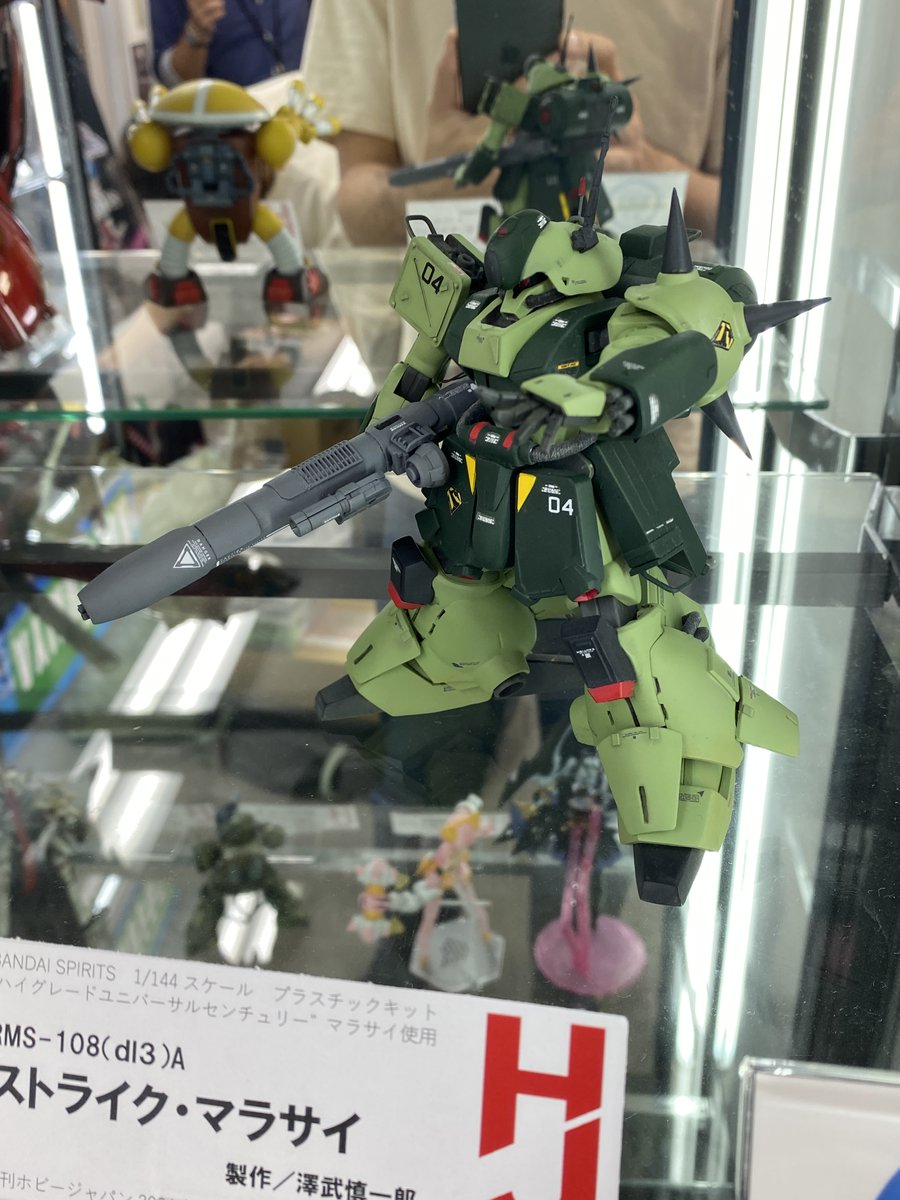 澤武慎一郎氏の1/144 ストライクマラサイ 1986年にホビージャパンで