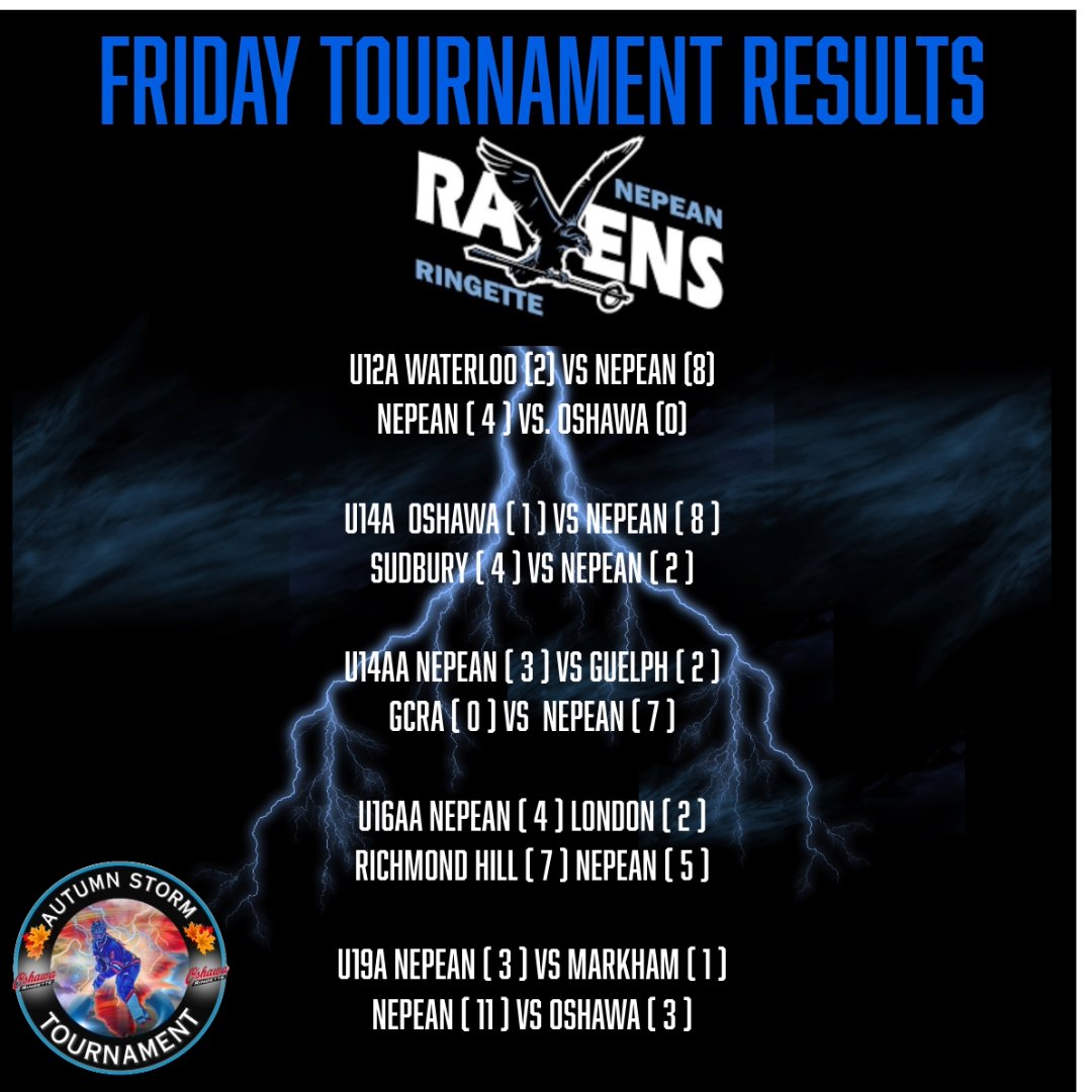 SHOUT OUT to all the Ravens in Oshawa!  Great day one on the ice athletes!  Exciting ringette all around. Can't wait to watch you tomorrow! #ringetteontario
#ringetteforlife #ringettetournament #ringettecanada