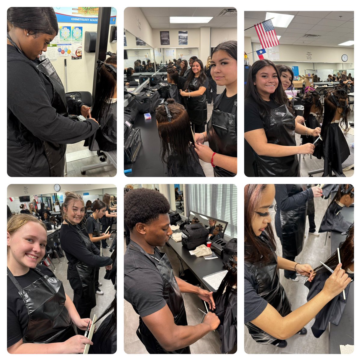 Gabriella Rael Lochridge (@mrslochridgecte) on Twitter photo I had an amazing week teaching Cos students how to do their first haircut. Seeing their faces light up with excitement is a rewarding experience! They make me proud!!!@steele_echs <a href="/NISDCosmetology/">NISDCosmetology</a> <a href="/NisdCTE/">NISD CTE</a> <a href="/ByronNelsonHigh/">Byron Nelson HS</a> <a href="/EatonHighSchool/">Eaton Eagles</a> <a href="/NHSTexans/">Northwest High School</a> I had an amazing week teaching Cos students how to do their first haircut. Seeing their faces light up with excitement is a rewarding experience! They make me proud!!!@steele_echs <a href="/NISDCosmetology/">NISDCosmetology</a> <a href="/NisdCTE/">NISD CTE</a> <a href="/ByronNelsonHigh/">Byron Nelson HS</a> <a href="/EatonHighSchool/">Eaton Eagles</a> <a href="/NHSTexans/">Northwest High School</a>