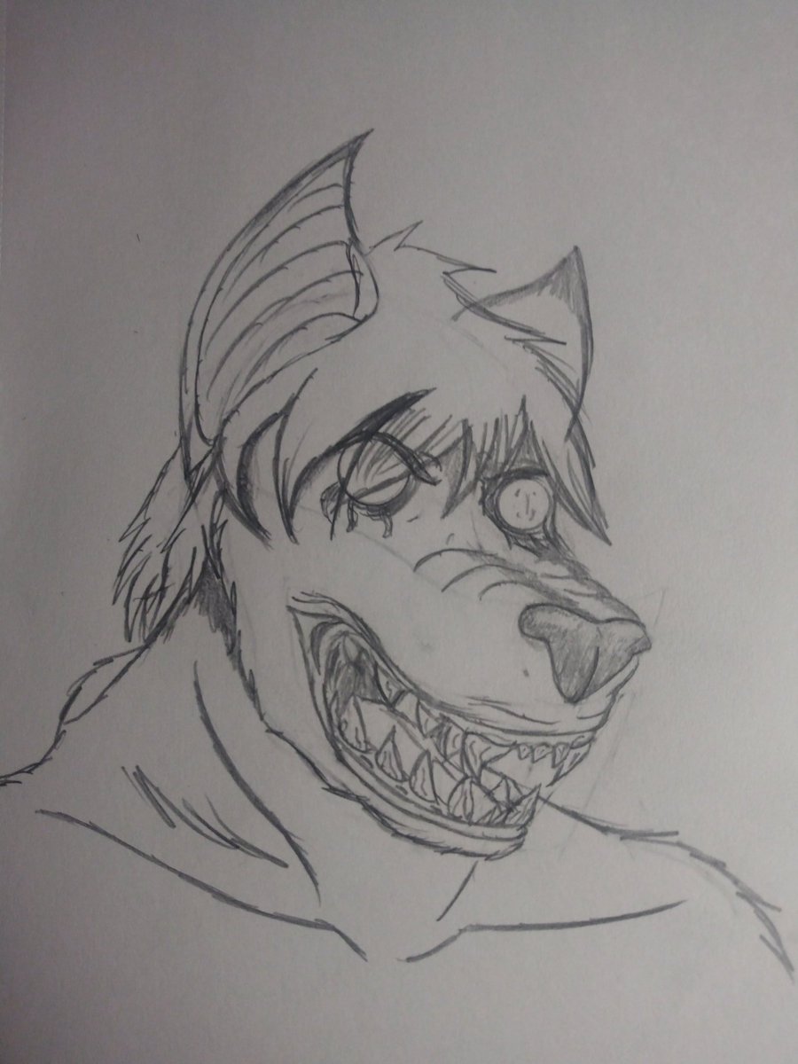 Wanted to get some practice in, so have a angry werewolf