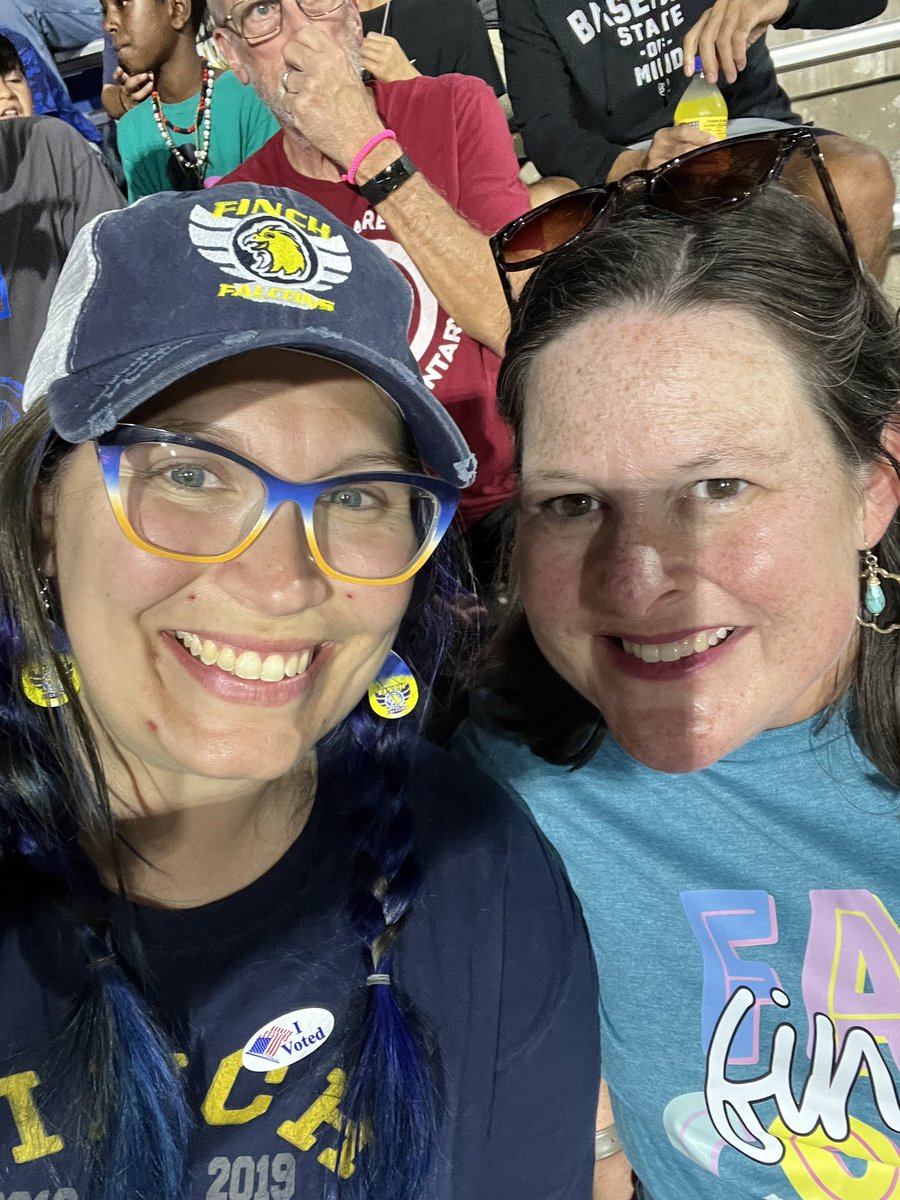 Lots of fun representing <a href="/FinchFalcons/">Finch Elementary</a> at the <a href="/MHSLions/">McKinney High School</a> game! #Finchfalcons #wearemckinney #everystudenteveryday