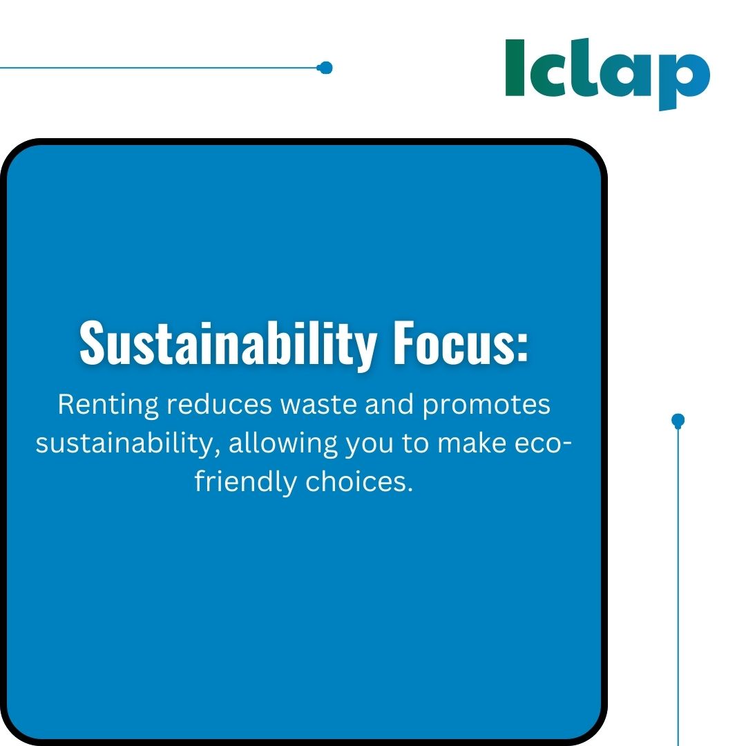 Iclap_Tech's tweet image. 🌍 Sustainability Focus: Make eco-friendly choices by renting.  

👥 Customer-Centric Approach: Your satisfaction drives our improvement!  

Join us in making renting simple, reliable, and affordable. 

#GetItRent #RentSmart #Sustainability #QualityRentals #CustomerFirst