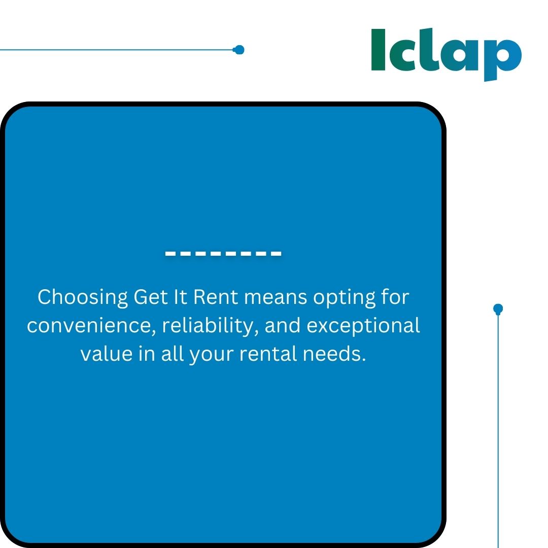 Iclap_Tech's tweet image. 🌍 Sustainability Focus: Make eco-friendly choices by renting.  

👥 Customer-Centric Approach: Your satisfaction drives our improvement!  

Join us in making renting simple, reliable, and affordable. 

#GetItRent #RentSmart #Sustainability #QualityRentals #CustomerFirst