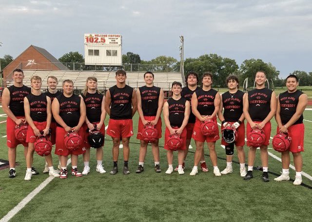 From Team Hills at the end of May to the Burg to the Srs. with our new workout gear to the #1 seed! Really proud of this team! But we’ve got unfinished business! ⚡️🏈💪🏼⚒️🪨