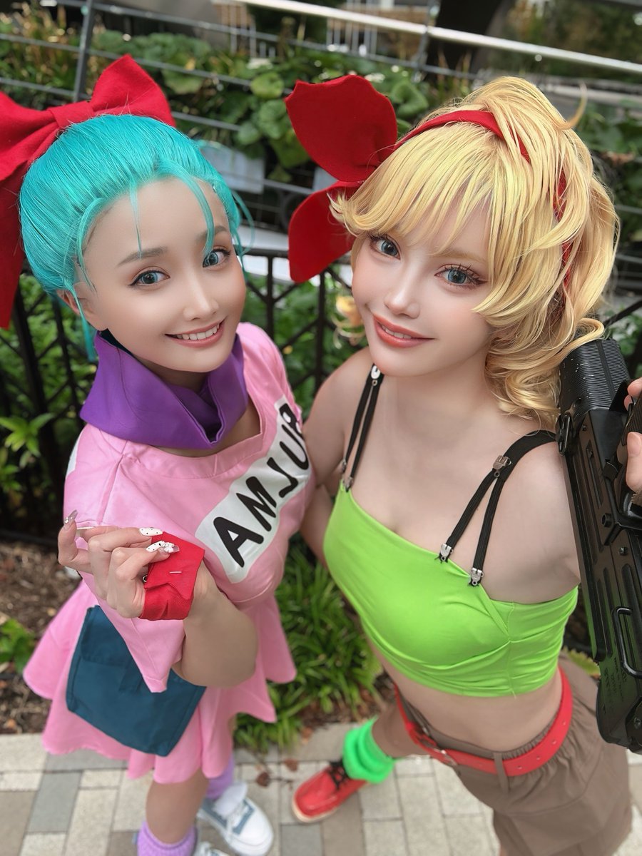 risa_smash's tweet photo. ⚠️コスプレ
掴もうぜ！ドラゴンボール！

#池ハロ2024 https://t.co/l12ow9b2gY