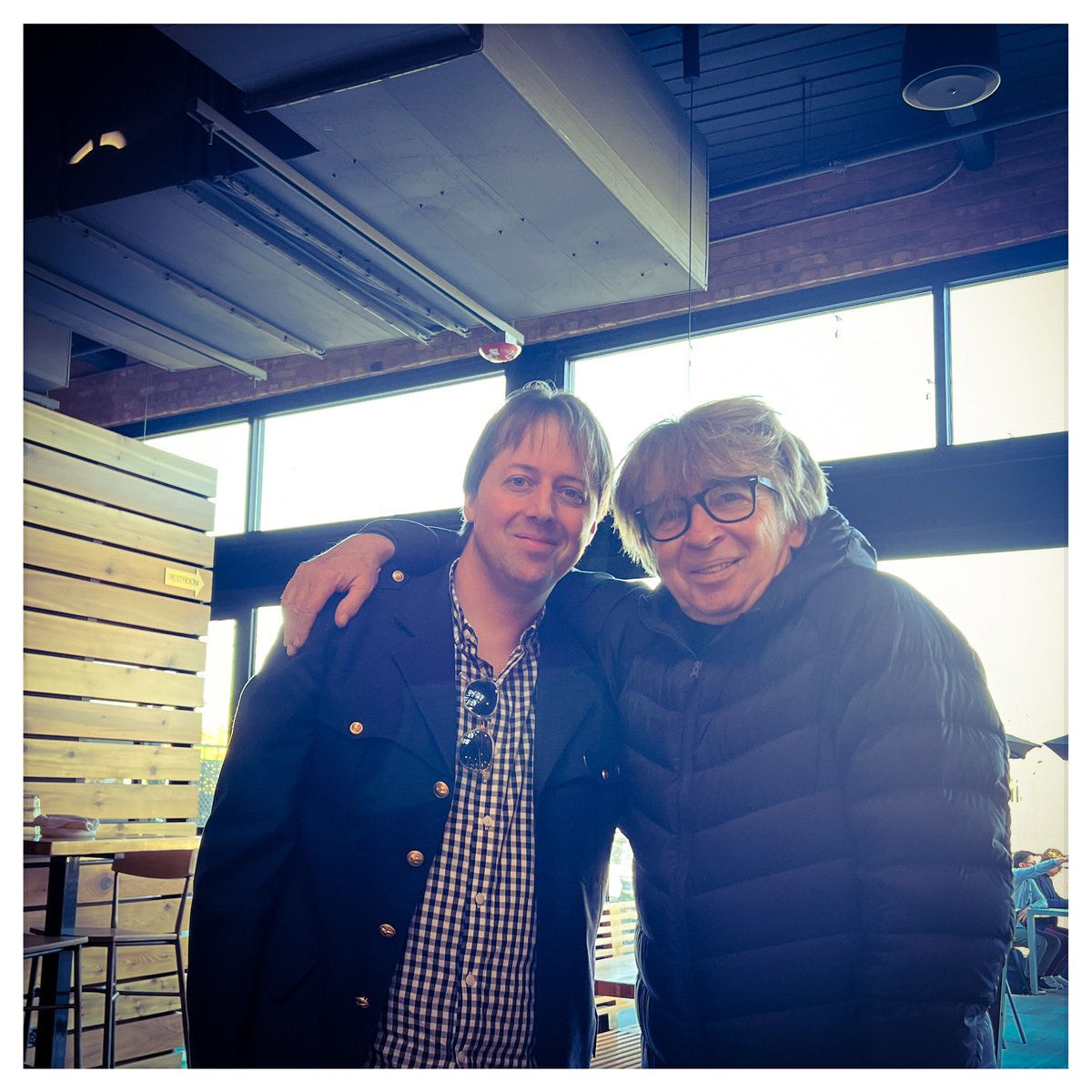 Helluva day when you can share a track written for you by one of your favorite bass players and then have a lovely chat with ANOTHER of your favorite bass players. <a href="/jameseller/">James Eller</a> - what a dude. Anchored an incredible The The show tonight with characteristic style and groove.