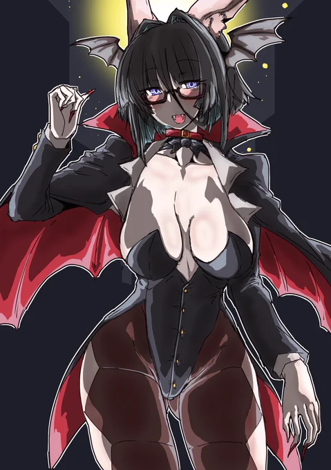 今日の日課はうちのこヴァンパイアコス兎場ナナさんです 
