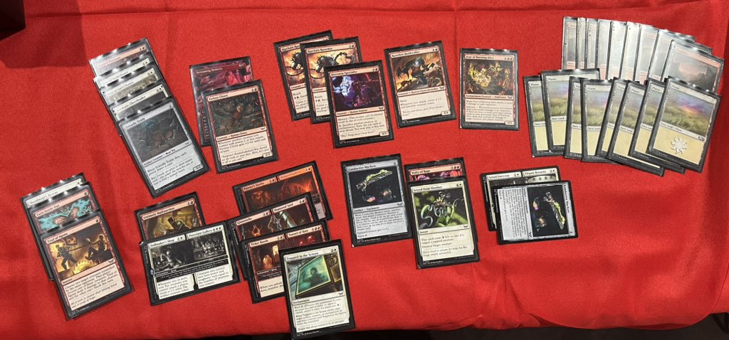 6-1-1 into Day 2 of the Vegas 100k. Played on hard mode with a likely misbuilt Gruul maindeck while Boros came out clutch in the sideboard. Looking forward to draft!
