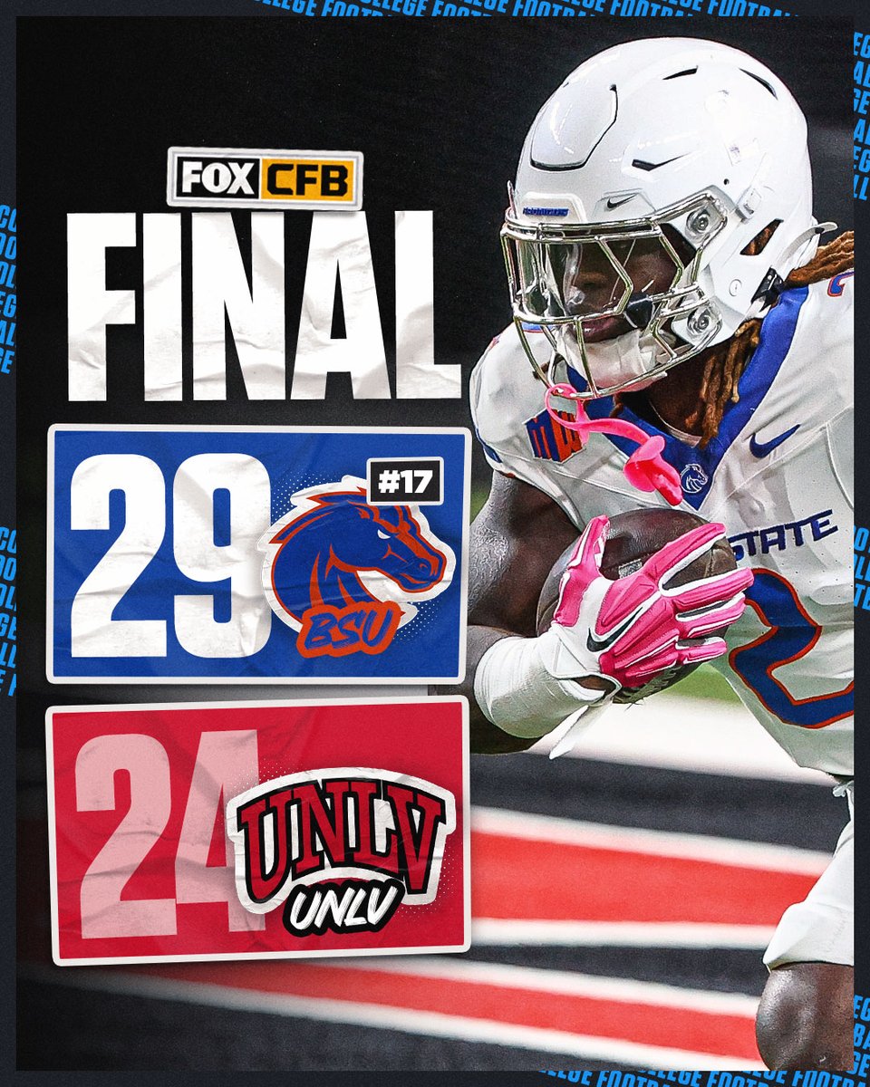 Broncos secure the W over UNLV! 🐴