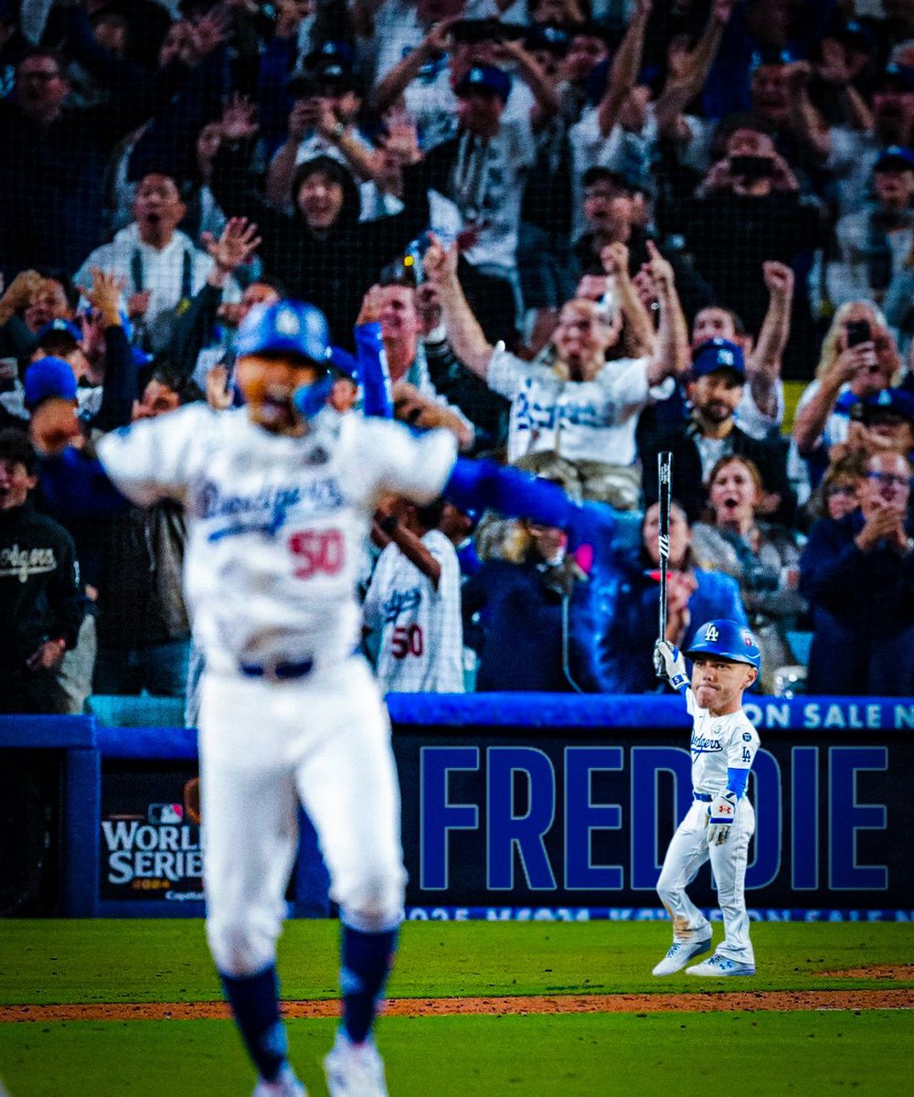 Freddie. 
#LetsGoDodgers