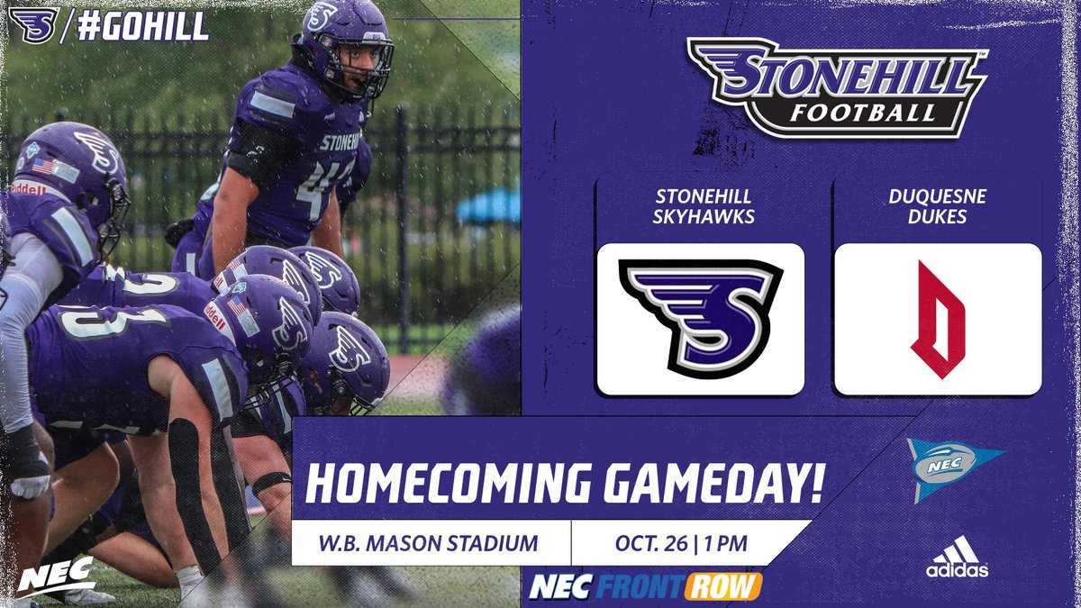 Stonehill Athletics tweet media