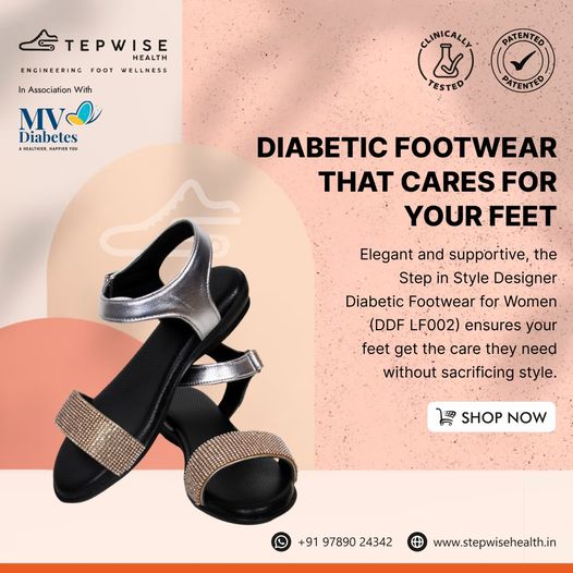 Elegant and supportive, the Step in Style Designer Diabetic Footwear for Women (DDF LF002) ensures your feet get the care they need without sacrificing style.
#DiabeticFootwear #WomenFashion #StepwiseHealth
Shop Now: stepwisehealth.in/.../step-in-st…