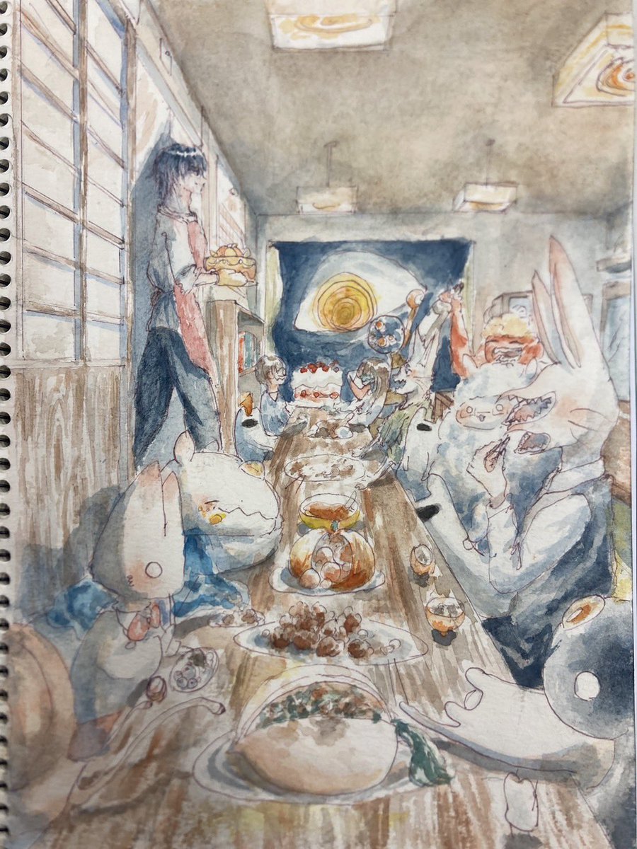 はろうぃんぱーてぃ #イラスト