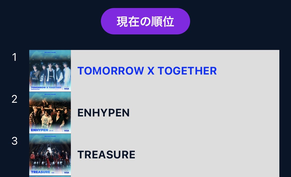 [🏆] Ponta Pass Global Favorite Artist

締切：〜11月15日 23:59
1日1回投票可能
🔗 entm.auone.jp/camp/5g-mama20…

投票条件：Pontaパス(旧auスマートパス)に入会している方

au以外の方でも登録可能⭕️
初回入会だと30日間無料！