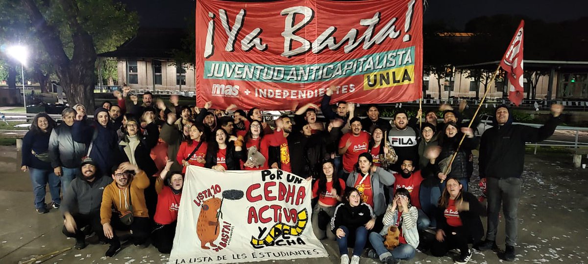 Ya Basta-Las Rojas UNLa tweet media