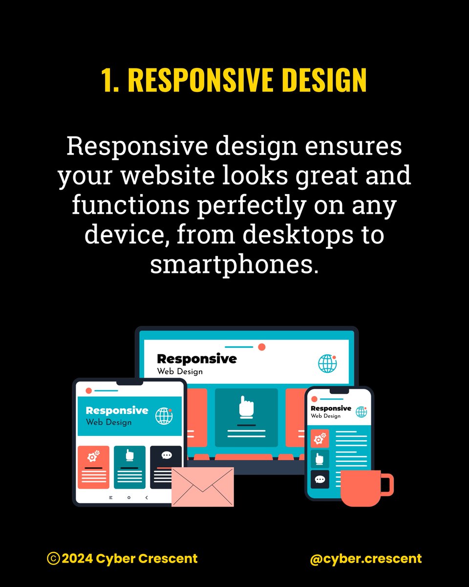 cyber_crescent's tweet image. Swipe to uncover the must-have features every small business website needs to succeed online. Don&apos;t let your site miss out on its full potential!
#SmallBusinessWebsite #WebEssentials #CyberCrescent
📞 84465 84399
🌐 cybercrescent.tech
📧 Contact@Cybercrescent.Tech
#Website