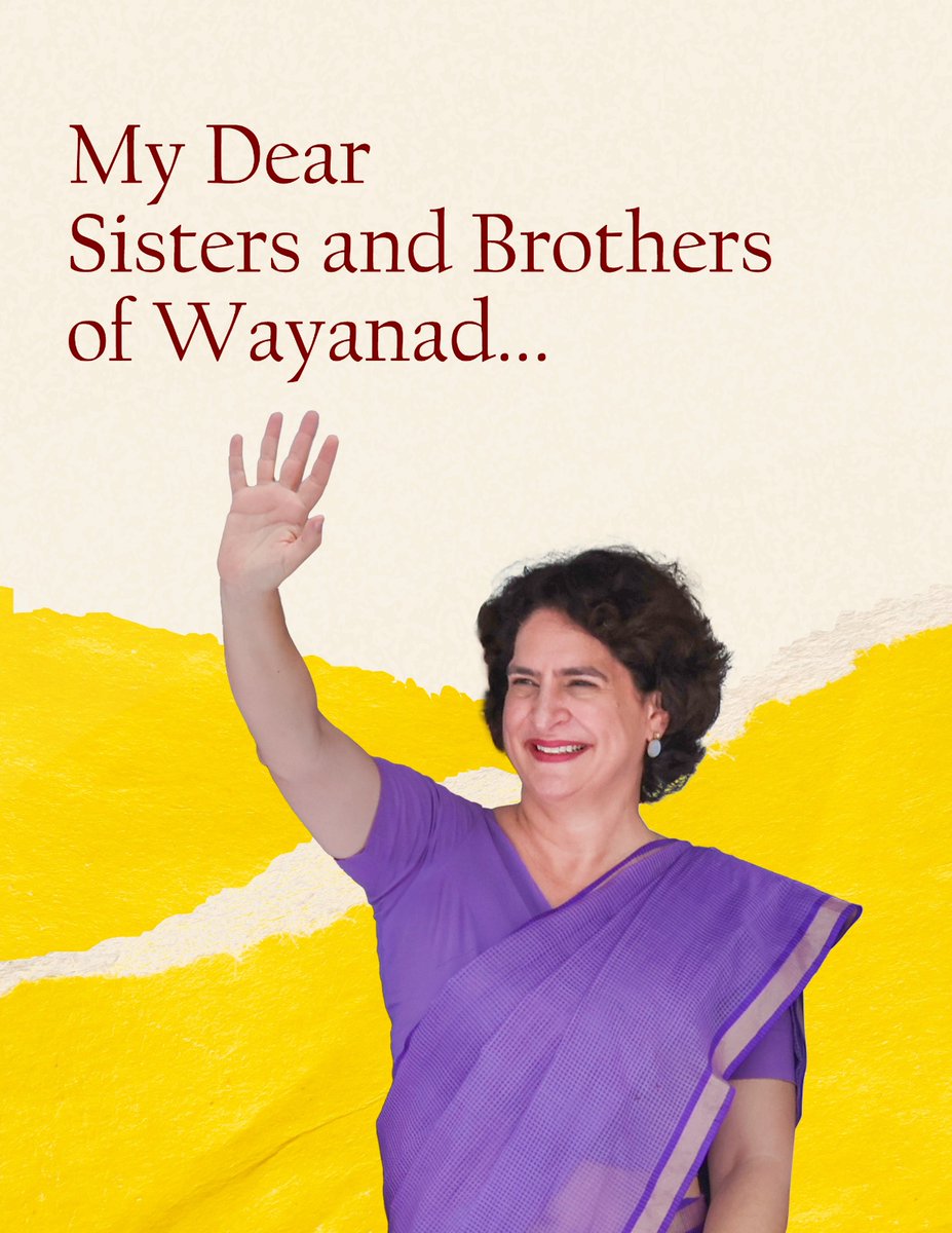 Priyanka Gandhi Vadra tweet media