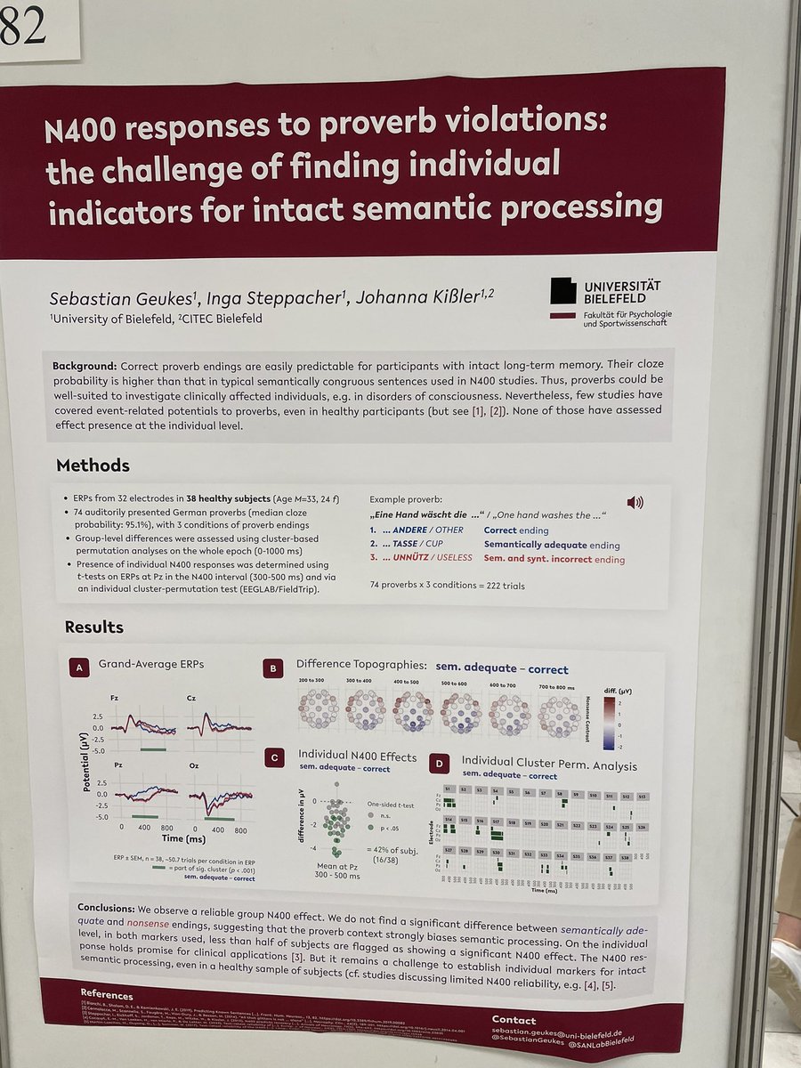 SANLabBielefeld's tweet photo. Some impressions of our work from yesterday‘s poster session in case you missed it: https://t.co/4QTEj3jh8u