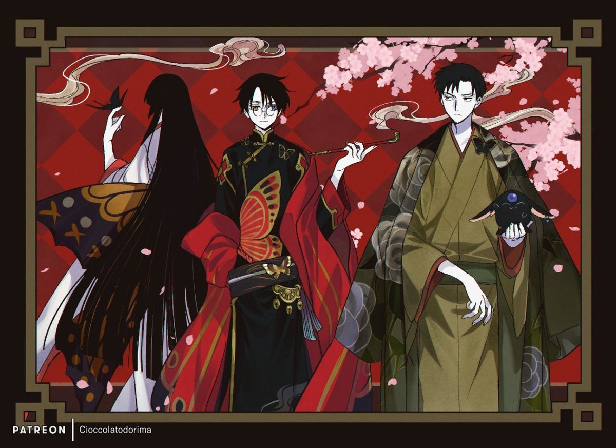 cioccolato_kun's tweet photo. CLAMP-style CLAMP fanarts https://t.co/VyaD0KQyFF
