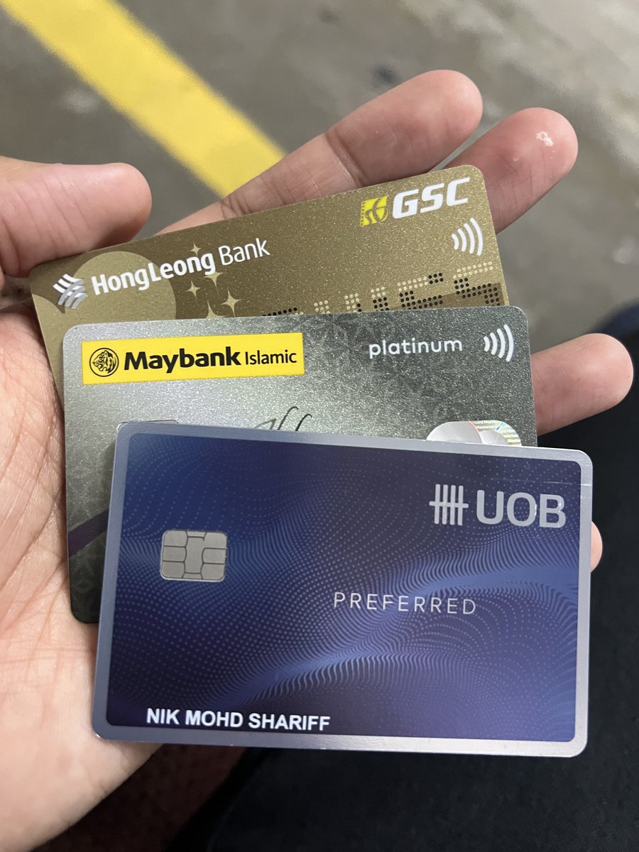Top 5 Common mistakes bila guna Credit Cards

No 3 tu ramai buat (including me sometimes🫣)