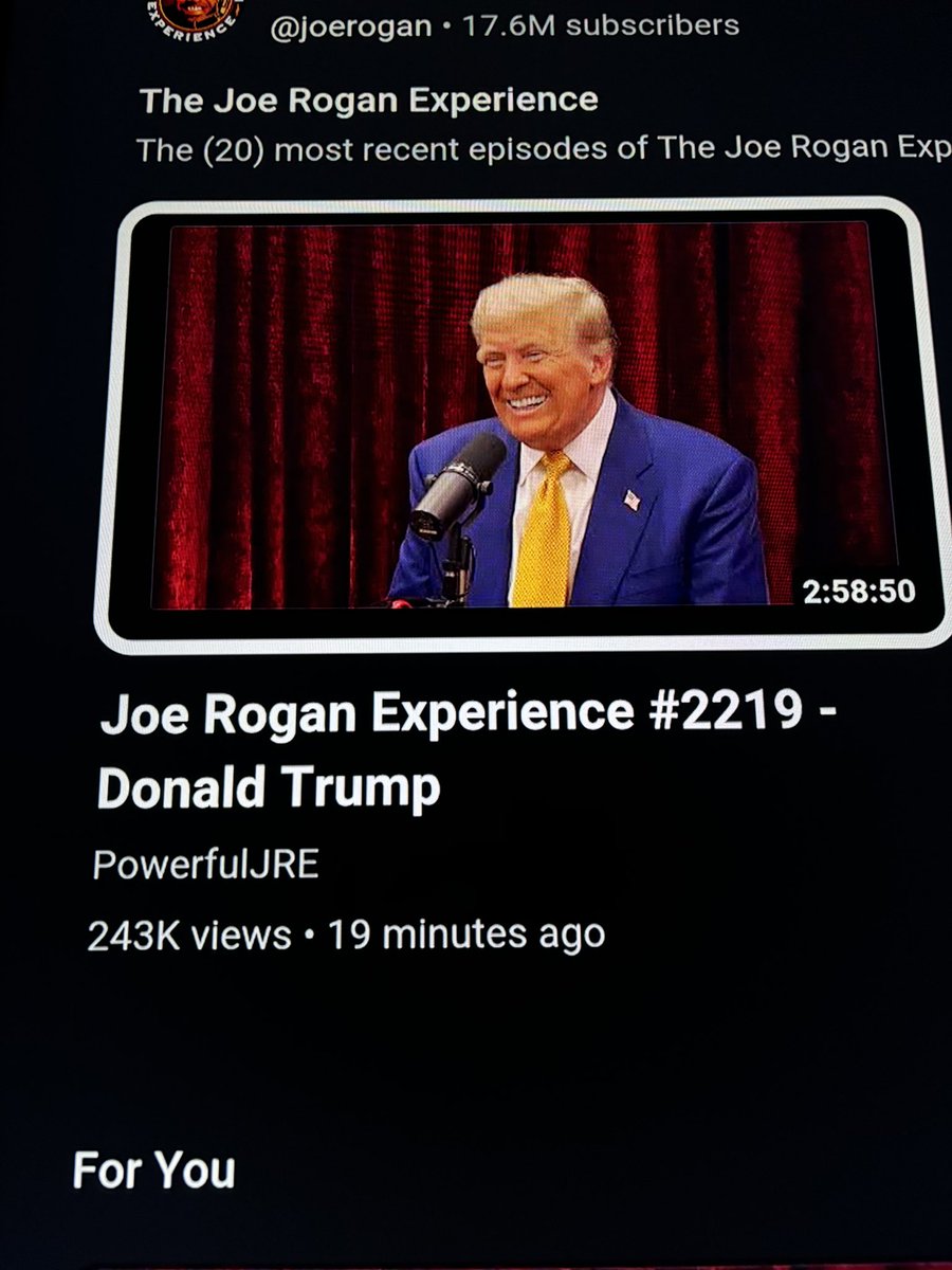 250,000 views in 19 minutes….

That’s more than CNN gets all day