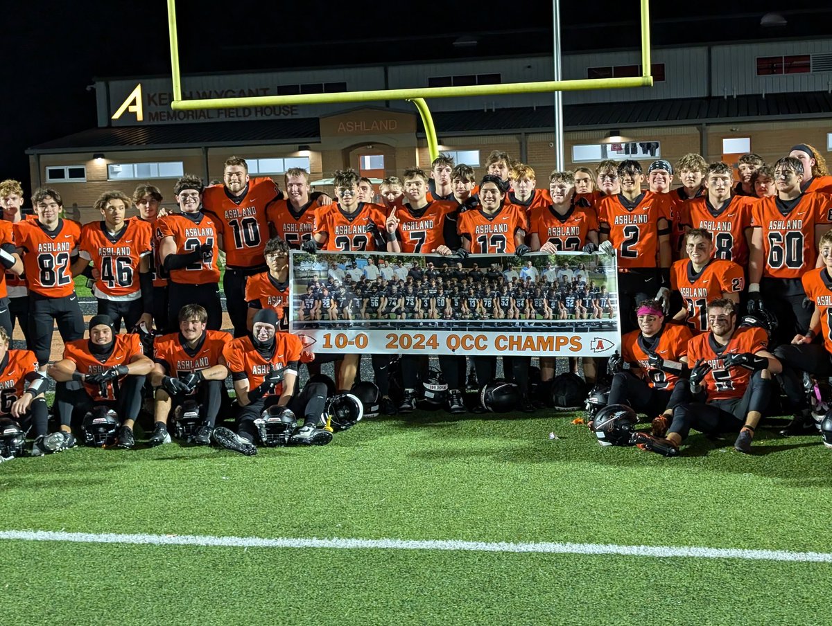 It's been 18 years! Your 2024 Arrows are 10-0 and outright OCC champions!!