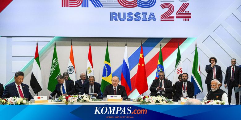 kompascom's tweet photo. Indonesia Ajukan Diri Gabung BRICS untuk Perjuangkan Kepentingan Negara Berkembang https://t.co/6VfCv2RVio https://t.co/9o6xhAac1C