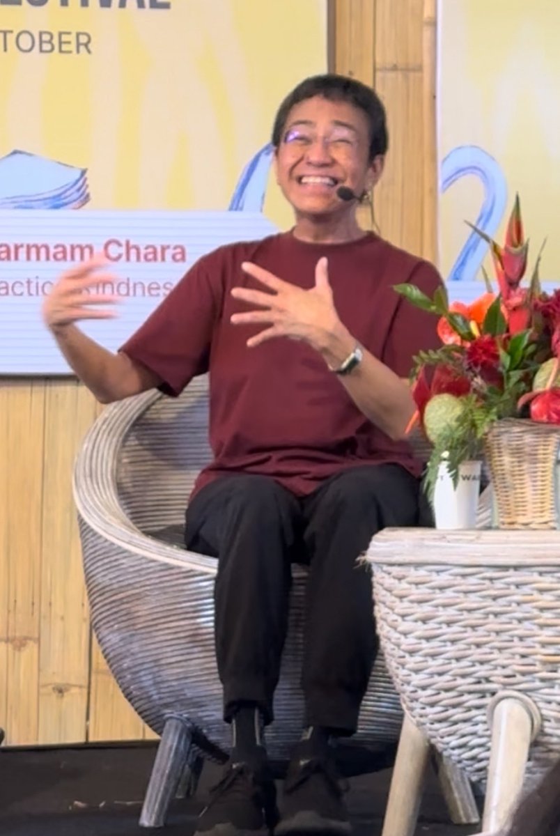 Peter O'Sullivan (@peteosullivanpt) on Twitter photo <a href="/mariaressa/">Maria Ressa</a> amazing fierce clever warrior for protecting truth and democracy #URWF24 follow her and support her. <a href="/mariaressa/">Maria Ressa</a> amazing fierce clever warrior for protecting truth and democracy #URWF24 follow her and support her.