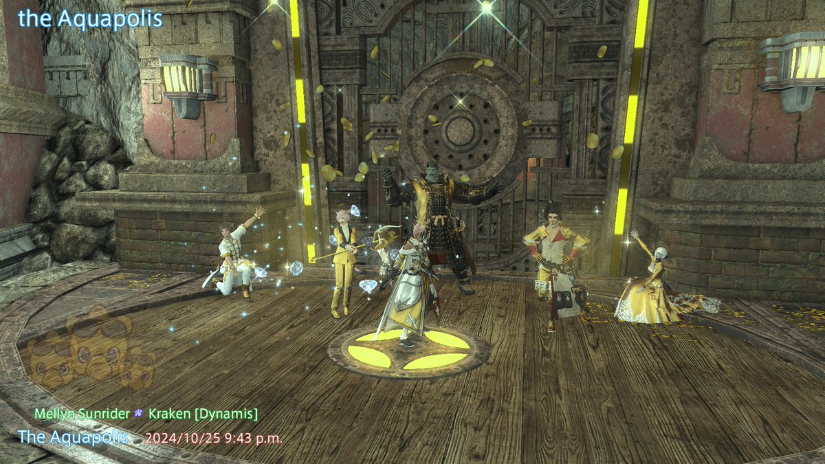 AlexSansrire's tweet photo. When you're winning money with the crew! #FFXIVGoldenSweepstakes https://t.co/MDGlobpkdm