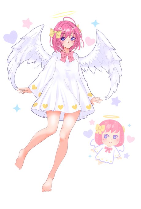 ゆめかわ天使٩( 'ω' )و
#いらすとやチャレンジ 