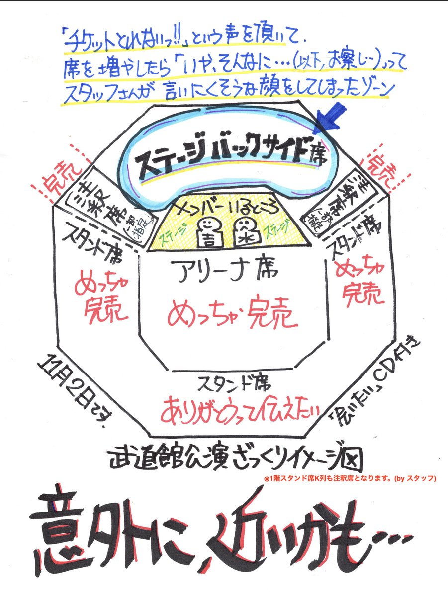 いきものがかり路上ライブ＠武道館】 ⭐️2024年11月2日（土）・日本