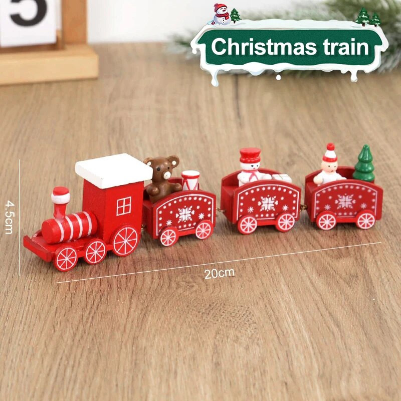 warmwish24's tweet photo. Christmas Wooden Train Merry Christmas Decorations For Home 🚂 https://t.co/Nf0w8T3MKa
