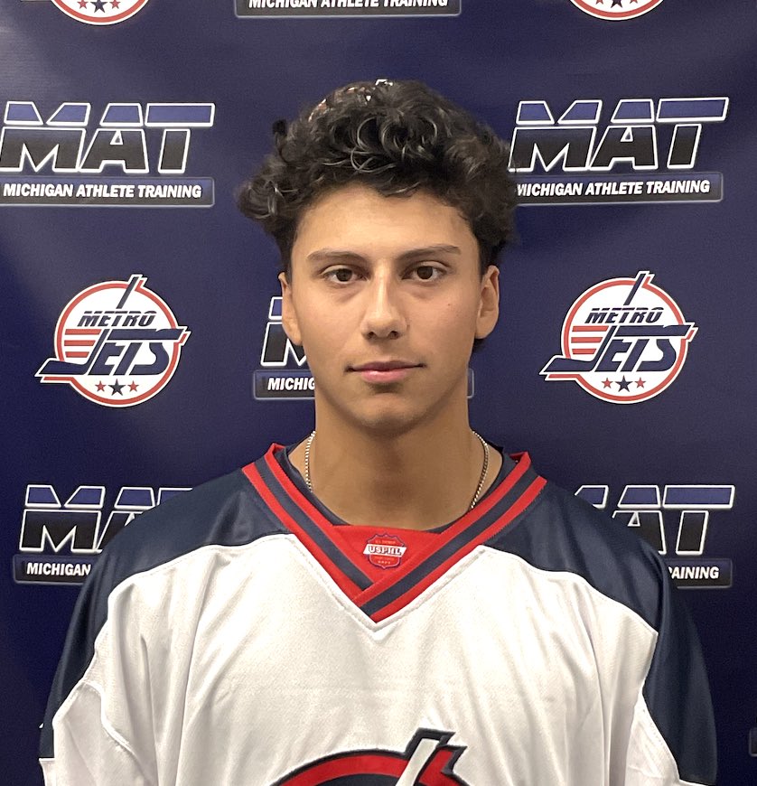 MetroJetsHockey's tweet image. ‼️ SCORE UPDATE ‼️ 

Alek John and AJ Zaccagni score in the third period and Austin Muirhead finishes with 32 saves in goal as the #MetroJets defeat Columbus 4-1 tonight on the road.

Final shots on goal: Jets 55, Columbus 33.

#PlayLikeBray #VoteForPedro