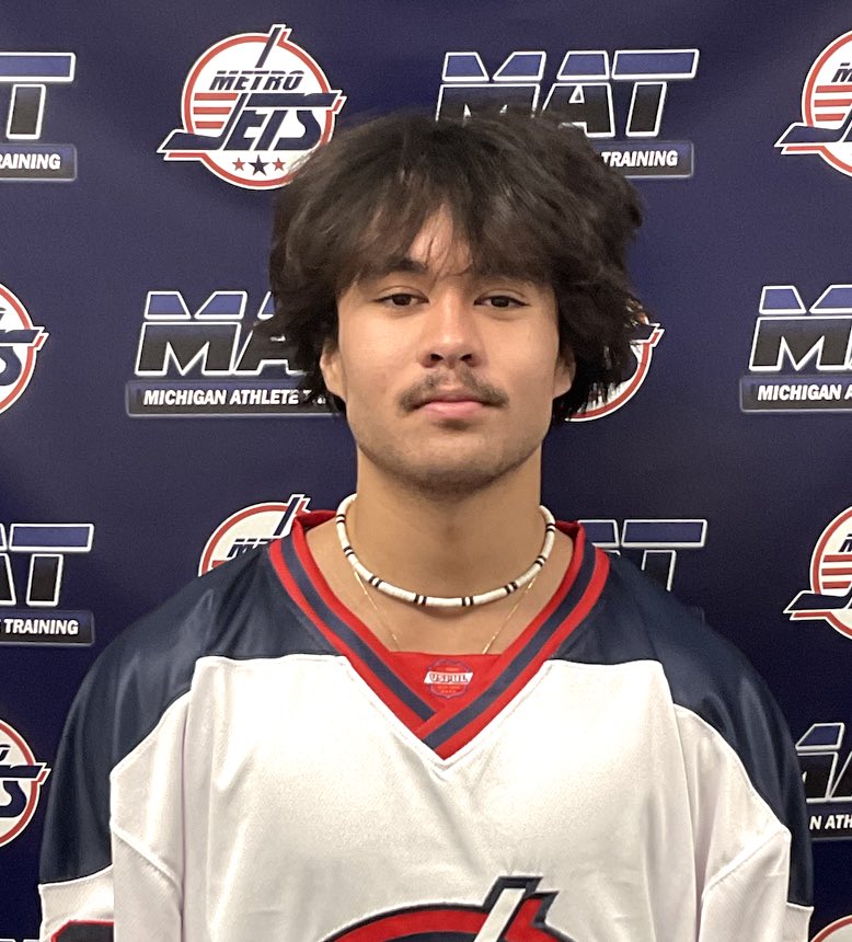 MetroJetsHockey's tweet image. ‼️ SCORE UPDATE ‼️ 

Alek John and AJ Zaccagni score in the third period and Austin Muirhead finishes with 32 saves in goal as the #MetroJets defeat Columbus 4-1 tonight on the road.

Final shots on goal: Jets 55, Columbus 33.

#PlayLikeBray #VoteForPedro