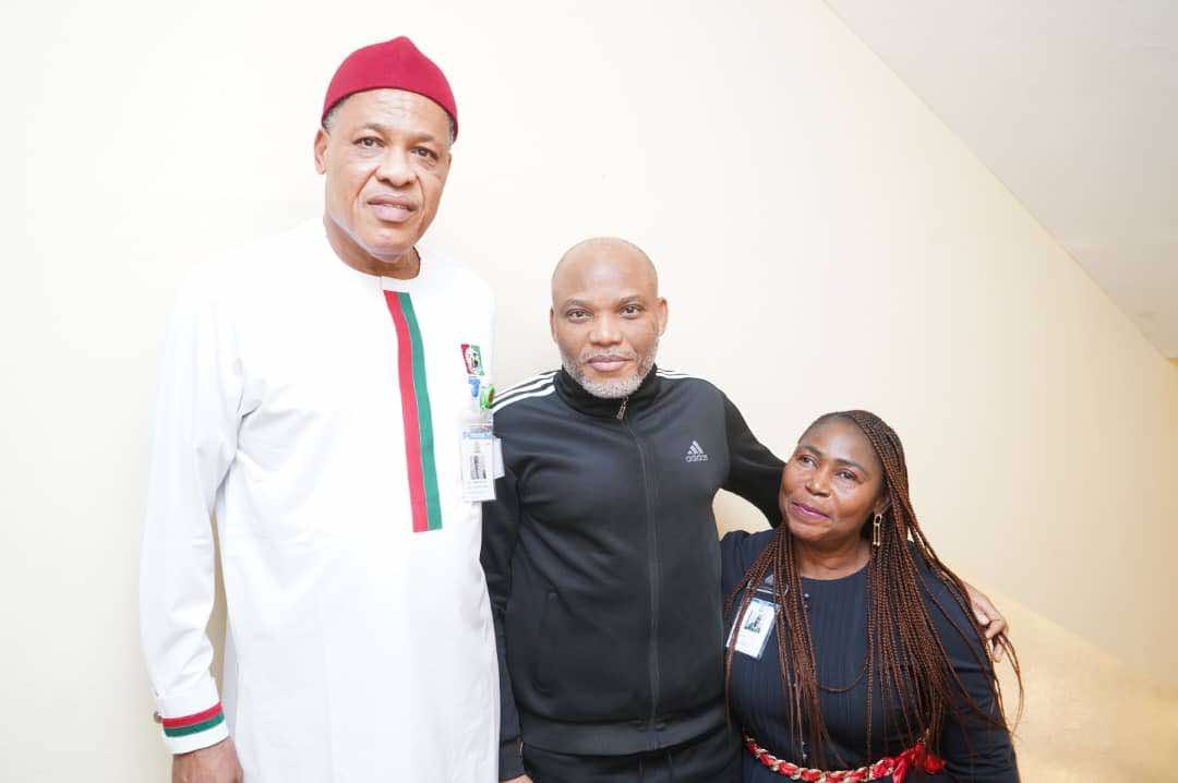 ElochukwuOhagi's tweet photo. Office of Honourable Obi Aguocha, Member Representing Ikwuano, Umuahia North and Umuahia South Federal Constituency. 

Online Media Release 
25th October, 2024,
21:00 Hours.

*RE: Hon. Obi Aguocha's visit to his constituent - Mazi Nnamdi Kanu on Thursday, 24th of October, 2024.*

Above subject matter refers. 

1. A few days ago, the lawyers to Mazi Nnamdi Kanu reached out to his Honourable member, Obi Aguocha, representing Ikwuano, Umuahia North, and Umuahia South federal constituency. This was in relation to the long-running difficulties being encountered by the legal team in their efforts to gain access and meet with their client.

2. Hon. Obi Aguocha took urgent steps in writing the Department of State Security [DSS] and Dr. Tajudeen Abbas [GCON], Honourable Speaker of the 10th House of Representatives, seeking their immediate intervention. 

3. A meeting of the aforementioned was positive to the effect that Hon. Obi Aguocha having inquired from the DSS, who informed that the seeming pause to accessing Mazi Nnamdi Kanu was occasioned by his lawyers asking the judge to recuse herself, which requires further legal process and is also known to both parties. Additionally, Hon. Obi Aguocha had a physical audience with Mazi Nnamdi Kanu on Thursday, 24th of October 2024, in the company of an immediate family member, namely Ms. Ezioma Stella Ikpo. Hon. Obi Aguocha fully briefed Mazi Nnamdi Kanu about the circumstances during their meeting. 

4. Furthermore, a resolution was reached regarding the lack of access to Mazi Nnamdi Kanu by his legal team, who hereby are granted the requisite access to their client. 

5. Mazi Nnamdi Kanu is keeping well and looks strong. Hon. Aguocha appreciates the commendable efforts of the new leadership of the DSS in ensuring that Mazi Nnamdi Kanu's healthcare needs are met, including the approval of his request for access and attention to private medical care and to a doctor of his choice, to which Hon. Obi Aguocha is pleased to confirm that Mazi Nnamdi Kanu has received private medical attention as recent as the 3rd of October, 2024.

6. Hon. Obi Aguocha deeply appreciates the uncommon and courageous effort of the Honourable Speaker of the 10th House of Representatives for his quick intervention, which has facilitated these positive outcomes.

7. It should be noted that Mazi Nnamdi Kanu's fundamental human rights as guaranteed under the 1999 Nigerian constitution as amended and other relevant instruments of the United Nations should be upheld.

8. Hon. Obi Aguocha is cognizant of the concerns of Mazi Nnamdi Kanu's legal team and appreciates their professionalism in this matter. 

9. Hon. Obi Aguocha remains optimistic that in the end, a political solution will be achieved, leading to the release of Mazi Nnamdi Kanu and also for the peace and stability of the South East.

#Media Team,
Hon. Obi Aguocha Constituency Office, Umuahia.