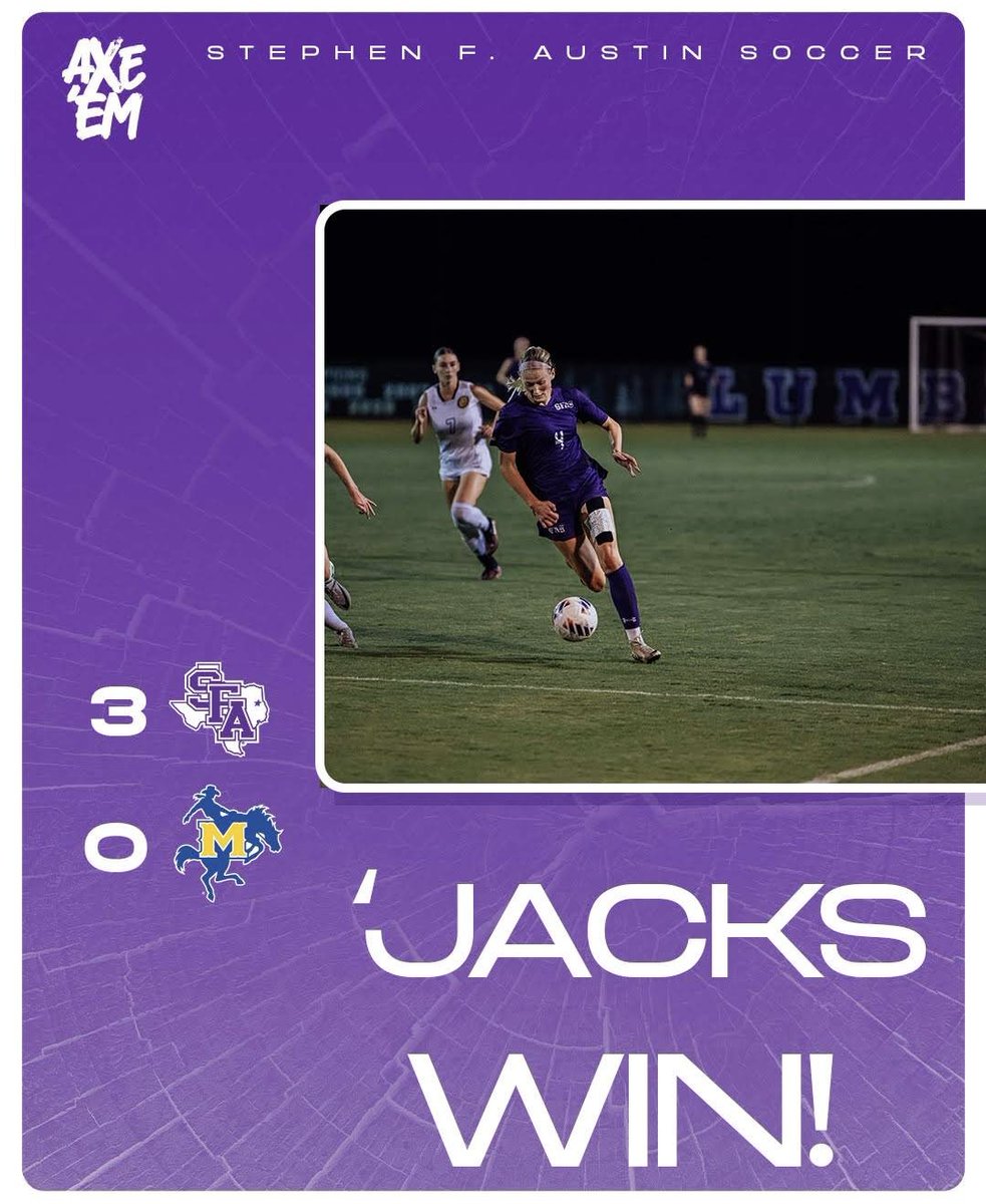 RAISE THE AXE! 🪓

The Lumberjacks start Louisiana swing out with a dub 💪

#AxeEm x #RaiseTheAxe