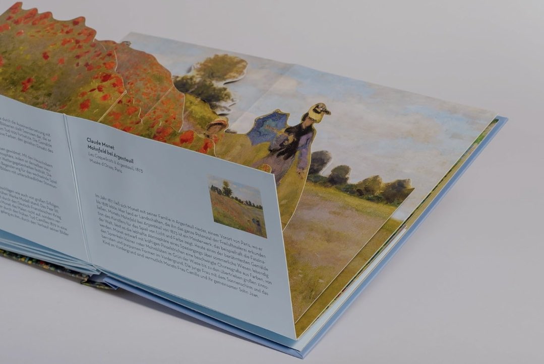 모네의 아름다운 작품들을 입체적으로 표현한 팝업북 <Monet The Pop-Up Book> 소개해드립니다.