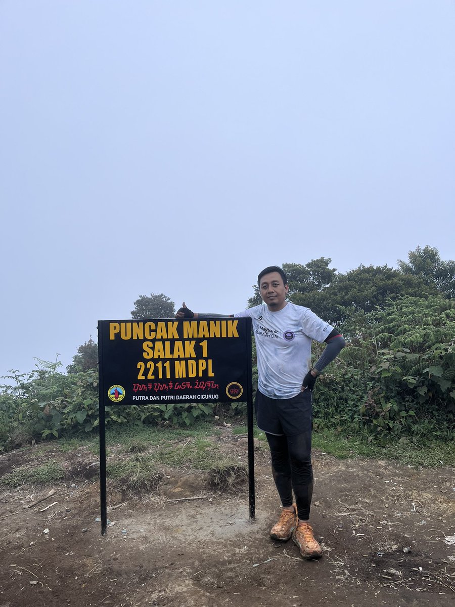 Ga salah gn Salak biasa jd latihan diklatsar. Teknikal dengan sedikit bonus. Tapi nagih. Bikin capek tapi bikin jatuh cinta lagi😍